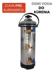Demineralizátor vody na plnenie kúrenia